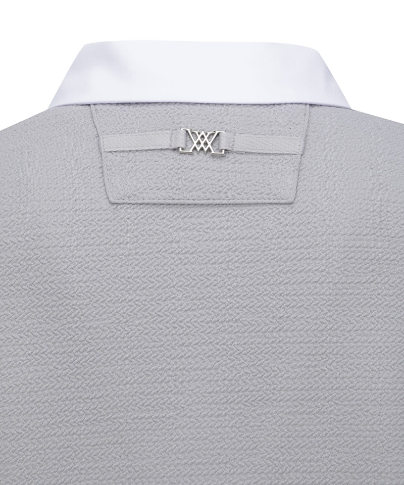 ANEW Golf Women's SP Collared Sweatshirt - Light Gray