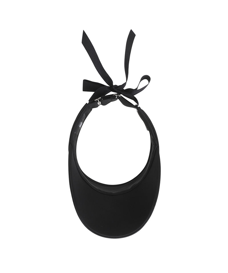 ANEW Golf Women's Essential Ribbon Tie Visor - Black