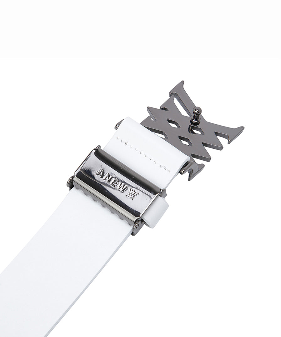 Women's Basic Belt - White