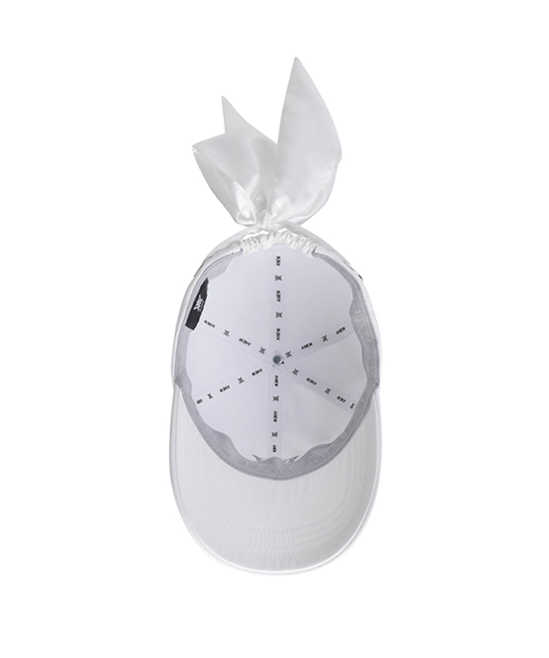 Anew Golf Women's Ribbon Tie Cap - White