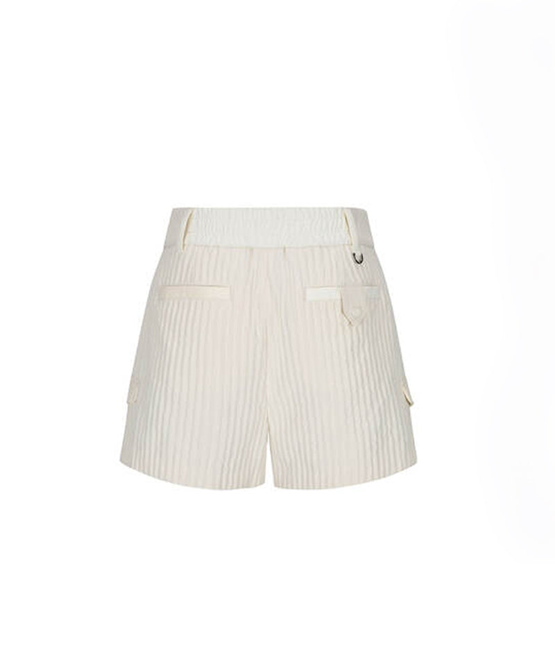 Women's Set-Up Half Pants - Ivory