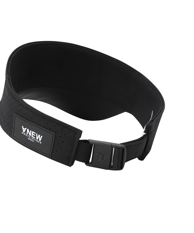 Unisex Essential Logo Visor - Black