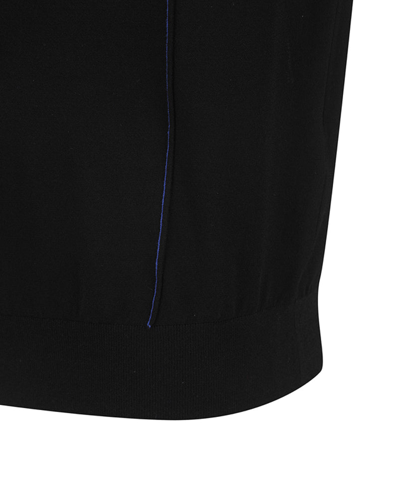 Men's Short-Sleeved Pullover - Black