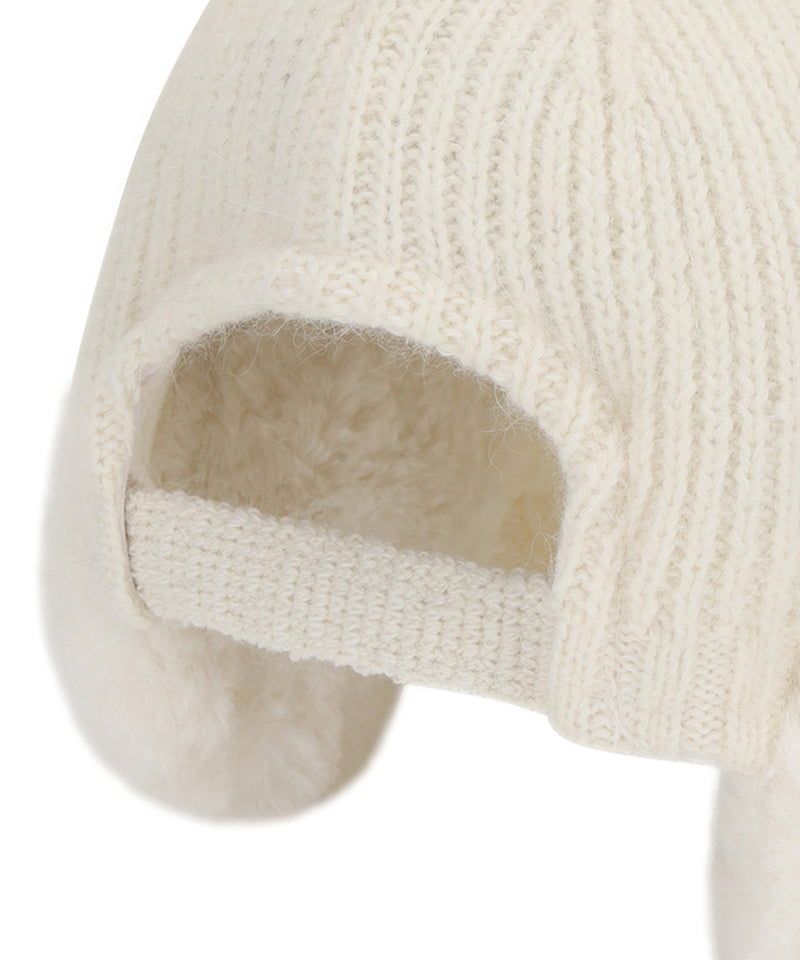 ANEW GOLF Women's New Angora Knit Ballcap - Ivory