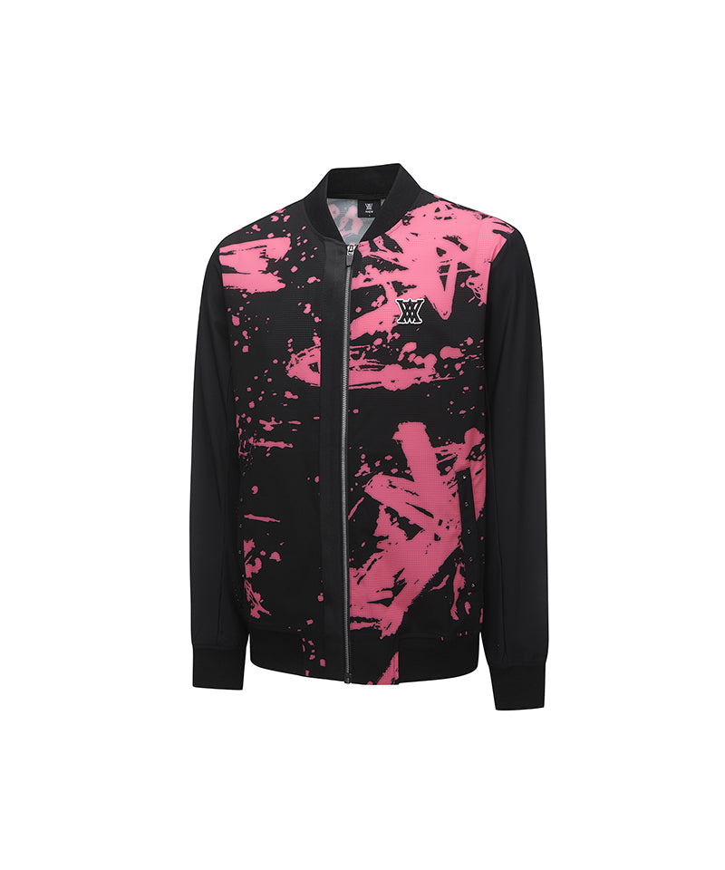 Men's Paint Patterrn DTP Jacket_BK