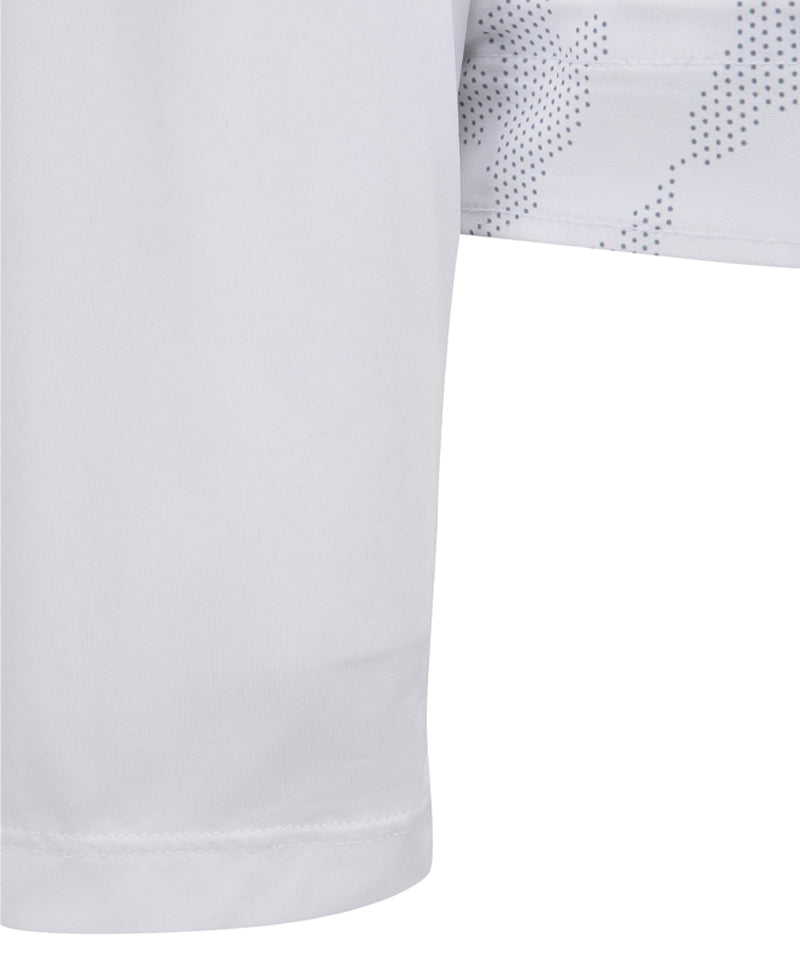 ANEW Golf Women's SP Layered Pattern Long T-Shirt - White