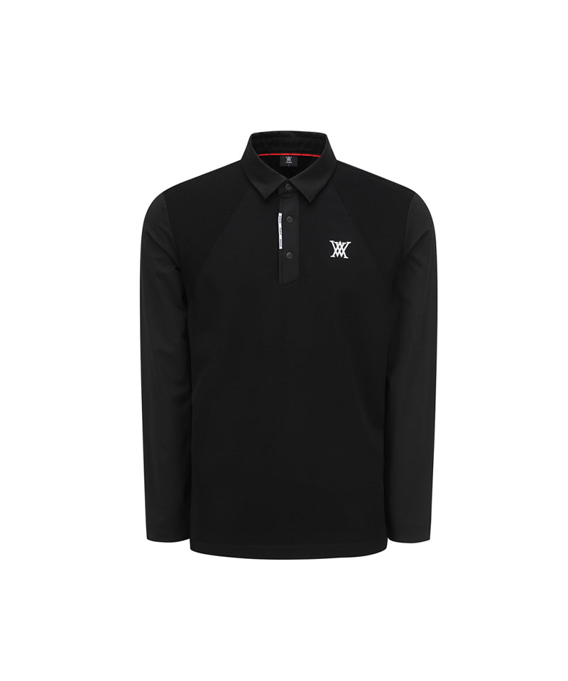 Anew Golf Men's SP Hybrid Long T-Shirt - Black