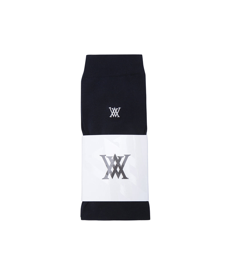 ANEW Golf Women's See-Through Logo Knee Sock - Navy