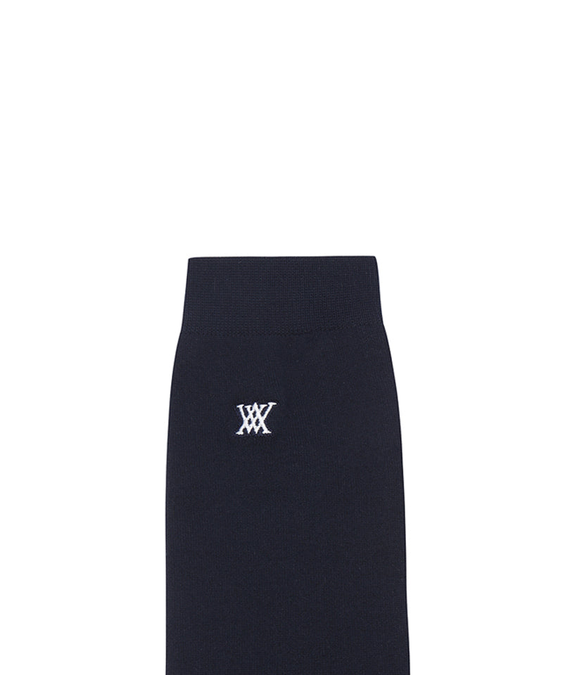 ANEW Golf Women's See-Through Logo Knee Sock - Navy