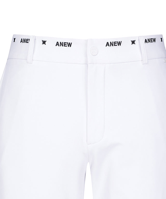 Men's Essential Logo Banding L/PT - White