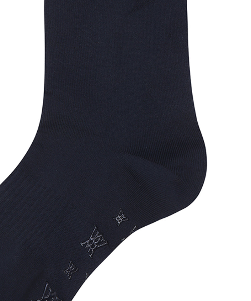 ANEW Golf Women's See-Through Logo Knee Sock - Navy