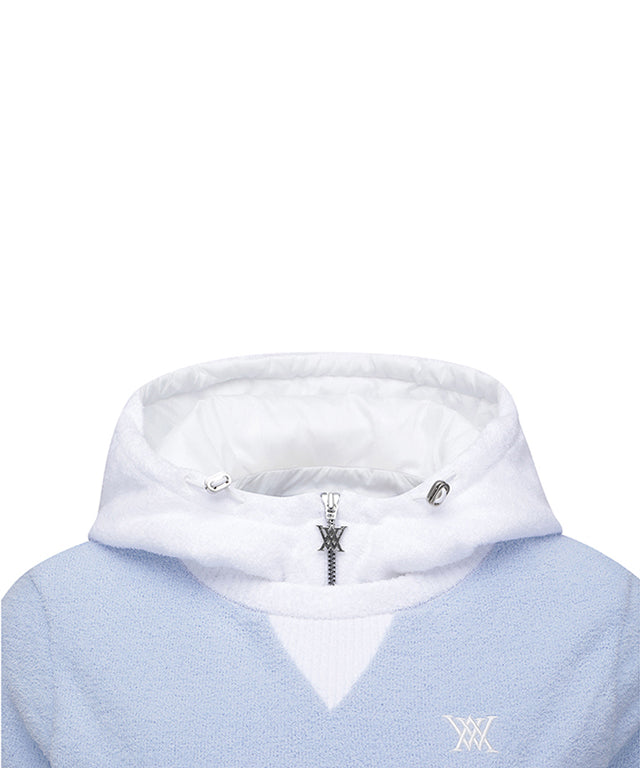 Women's Hoodie Sweater - Light Blue