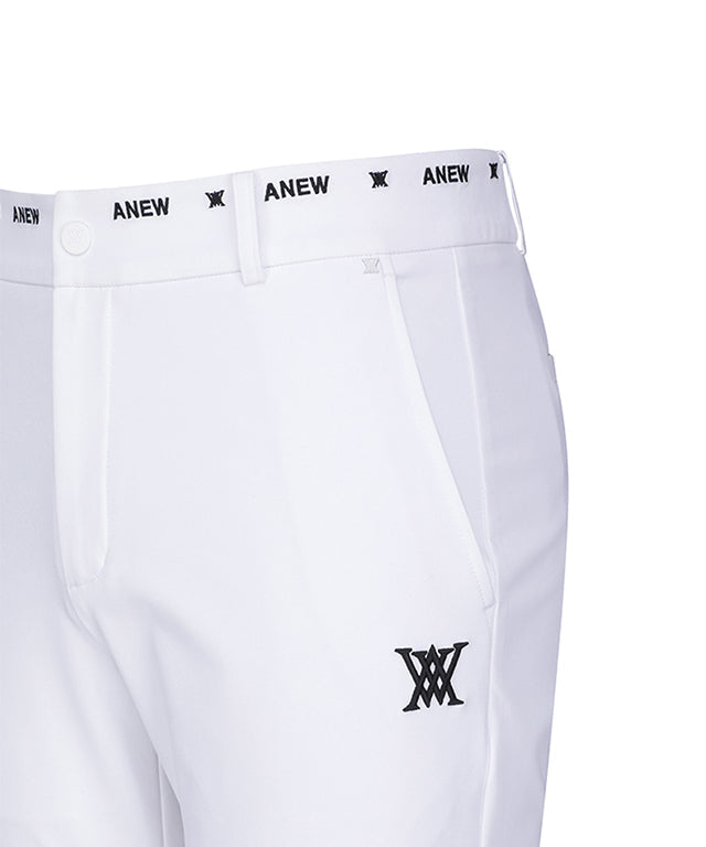 Men's Essential Logo Banding L/PT - White