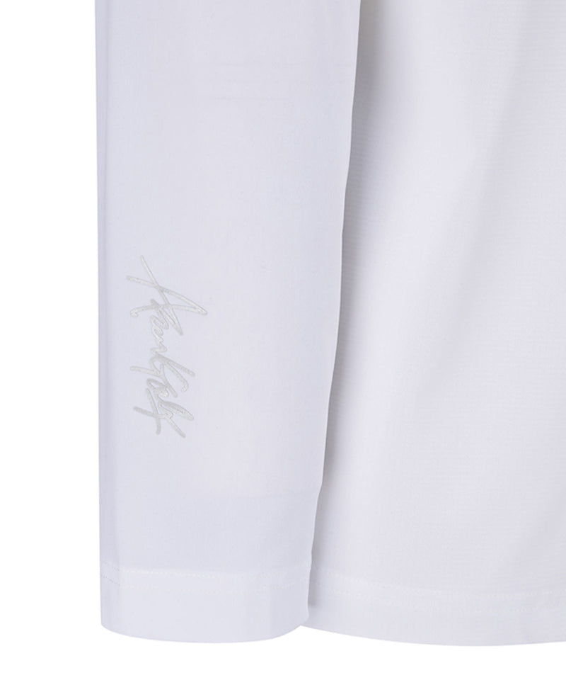 ANEW Golf Men's Band Detail Long T-Shirt - White