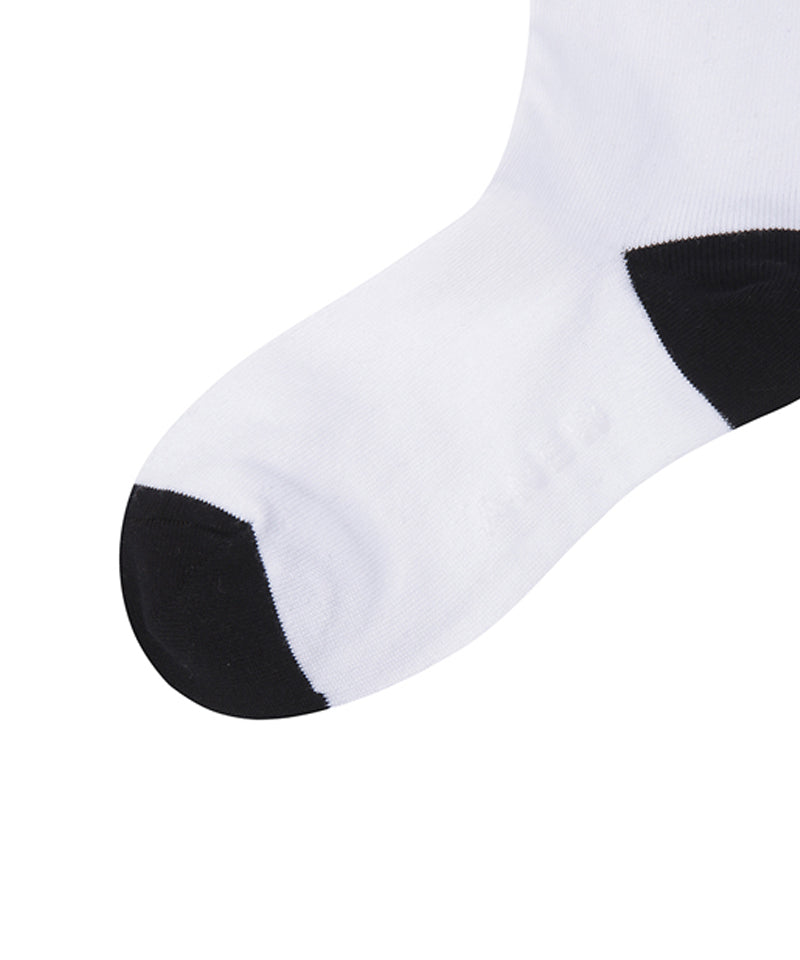 ANEW Golf Women's Three-Tone Knee Socks - White