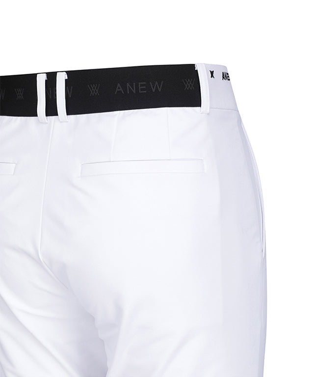 Men's Essential Logo Banding L/PT - White