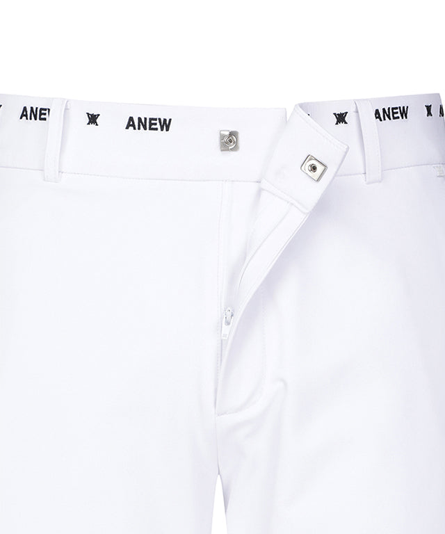 Men's Essential Logo Banding L/PT - White