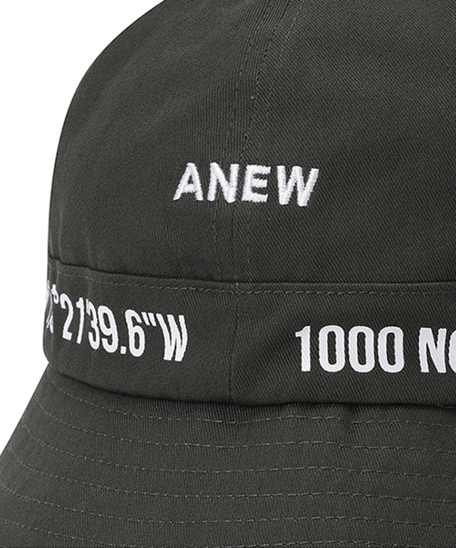 Number Point 6 Angle Bucket Hat