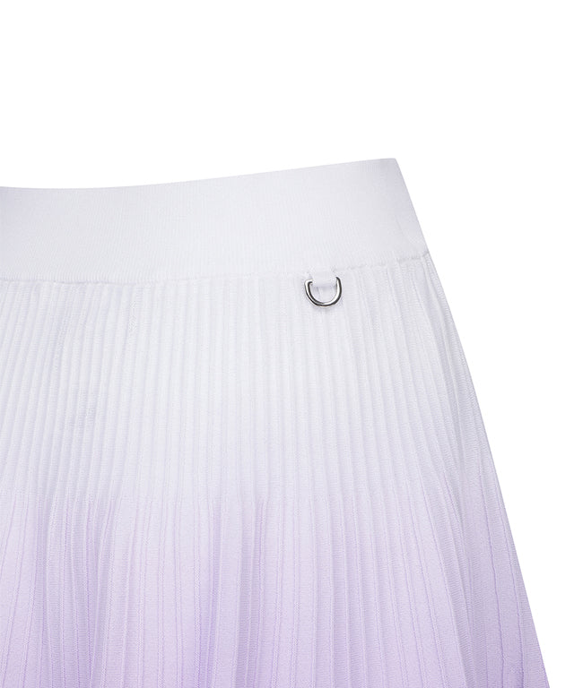 Women's Gradient  Skirt - Lavender