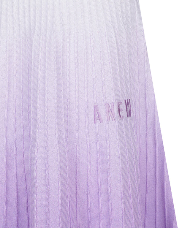 Women's Gradient  Skirt - Lavender