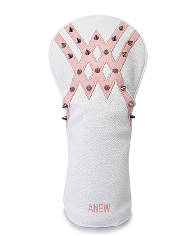 ANEW Golf: Logo Line Stud Headcover - Utility White