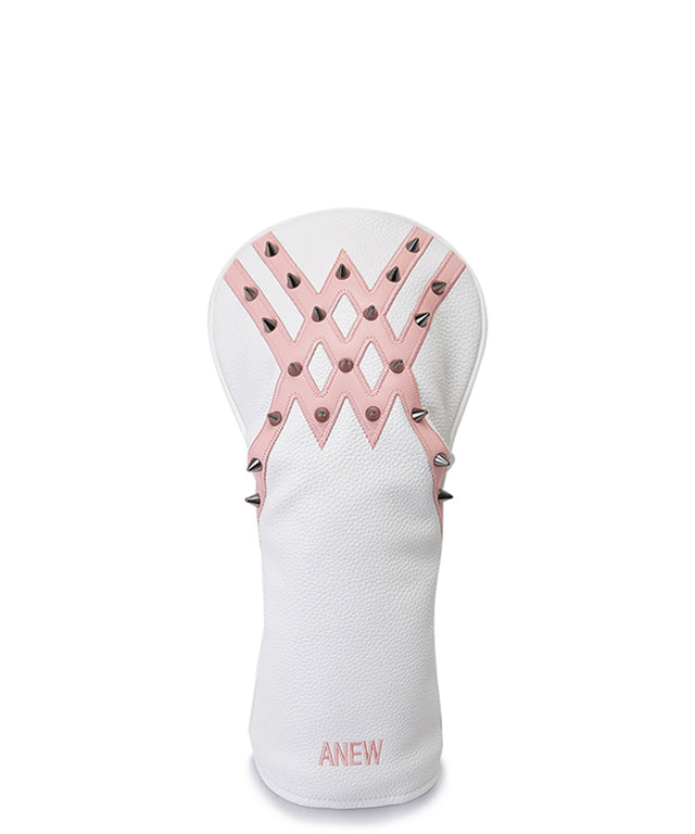 ANEW Golf: Logo Line Stud Headcover - Utility White