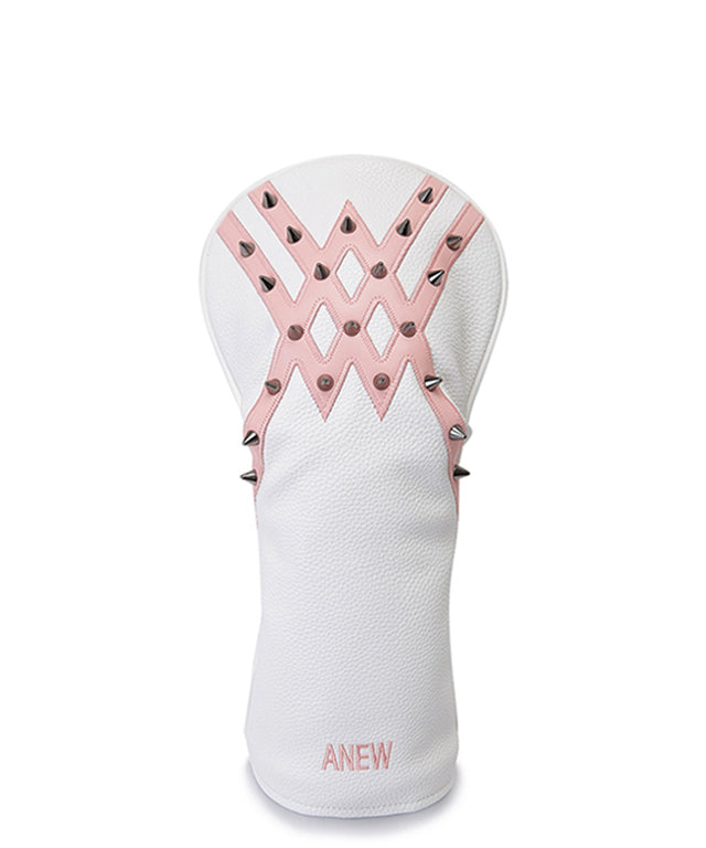 ANEW Golf: Logo Line Stud Headcover - Utility White